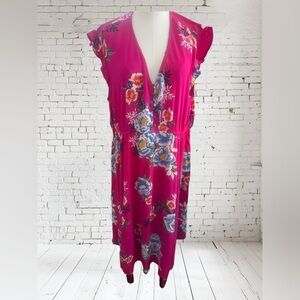 Jessica Simpson Tropical Floral Dress/ Plus /Pink / Various Sizes / NWT